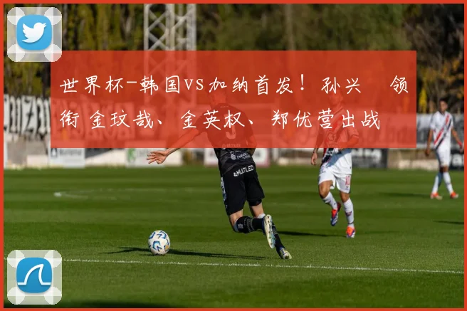 世界杯-韩国vs加纳首发！孙兴慜领衔 金玟哉、金英权、郑优营出战